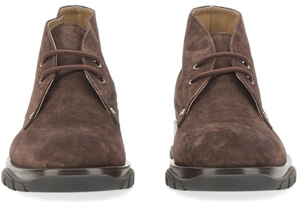Alexander McQueen Leather Lace-Up Boot 'Brown Fashion' 728255WIA5N2118 Lookbook Alexander McQueen Leather Lace-Up Boot 'Brown Fashion' 728255WIA5N2118