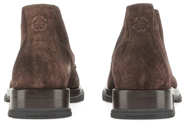 Alexander McQueen Leather Lace-Up Boot 'Brown Fashion' 728255WIA5N2118 Shop Alexander McQueen Leather Lace-Up Boot 'Brown Fashion' 728255WIA5N2118