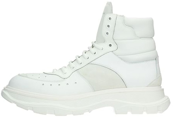 Alexander McQueen Leather Lace-Up Martin Boots 'Beige' 627221WHRH69071 Buy Alexander McQueen Leather Lace-Up Martin Boots 'Beige' 627221WHRH69071