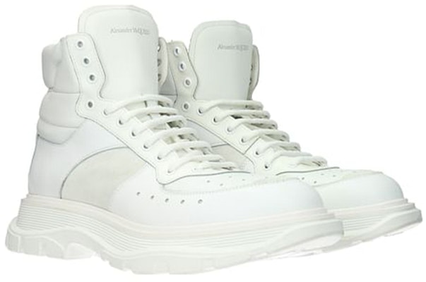 Alexander McQueen Leather Lace-Up Martin Boots 'Beige' 627221WHRH69071 Order Alexander McQueen Leather Lace-Up Martin Boots 'Beige' 627221WHRH69071