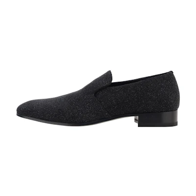 Alexander McQueen Leather Loafer 'Black Round Toe'