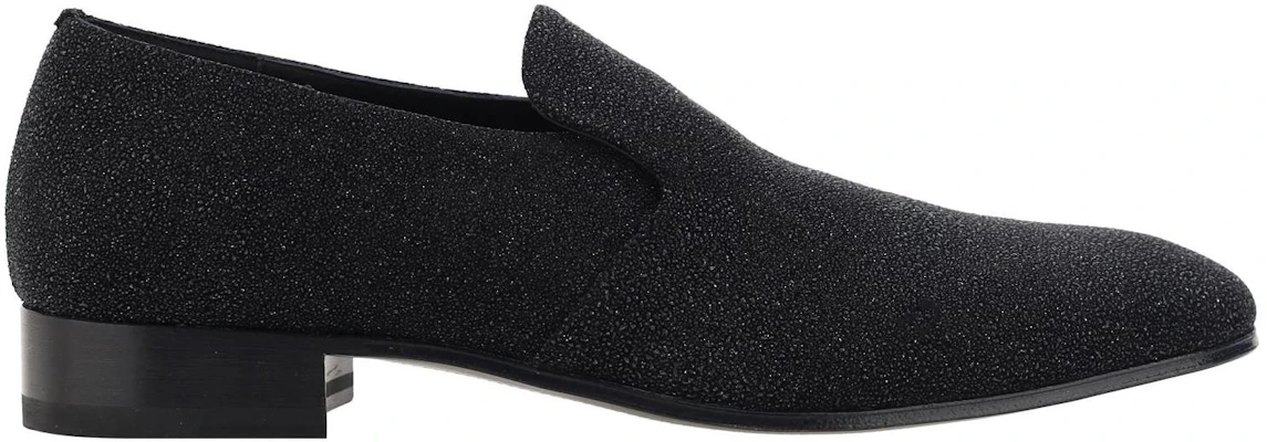 Alexander McQueen Kasut Loafer Kulit 'Hujung Bulat Hitam' 758984WHW501000 Order Alexander McQueen Kasut Loafer Kulit 'Hujung Bulat Hitam' 758984WHW501000