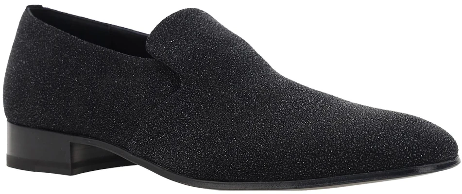 Alexander McQueen Kasut Loafer Kulit 'Hujung Bulat Hitam' 758984WHW501000 Shop Alexander McQueen Kasut Loafer Kulit 'Hujung Bulat Hitam' 758984WHW501000