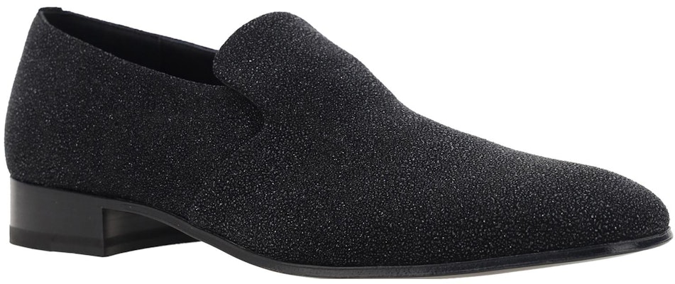 알렉산더 맥퀸 블랙 라운드토 가죽 로퍼 758984WHW501000 Shop 알렉산더 맥퀸 블랙 라운드토 가죽 로퍼 758984WHW501000