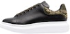 Alexander McQueen Leather Low-Top 'Black' 688524WIBN11516