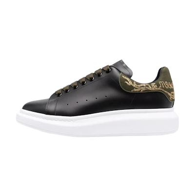 Alexander McQueen Leather Low-Top 'Black'