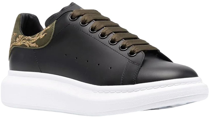 Alexander McQueen Leather Low-Top 'Black' 688524WIBN11516 Order Alexander McQueen Leather Low-Top 'Black' 688524WIBN11516