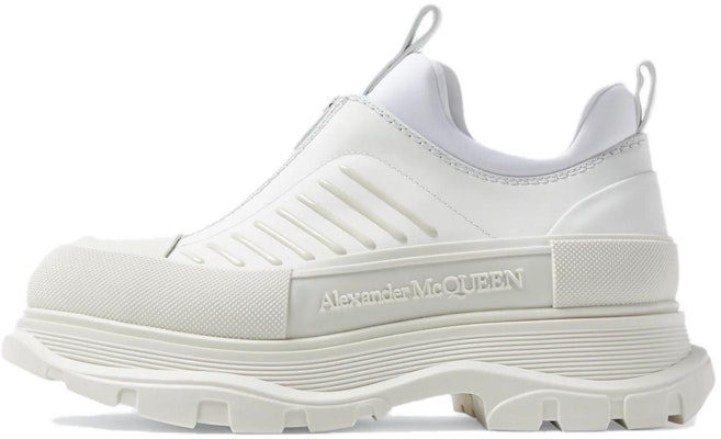 Alexander McQueen Leather Low-Top 'Essential White' 758771WHYKJ9250 Buy Alexander McQueen Leather Low-Top 'Essential White' 758771WHYKJ9250
