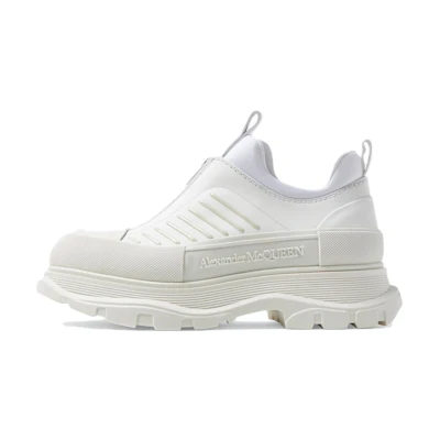 Alexander McQueen Leather Low-Top 'Essential White'