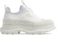 Alexander McQueen Kulit Low-Top 'Putih Essential' 758771WHYKJ9250
