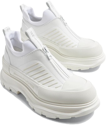 Alexander McQueen Sepatu Kulit Low-Top 'Essential White' 758771WHYKJ9250 Lookbook Alexander McQueen Sepatu Kulit Low-Top 'Essential White' 758771WHYKJ9250