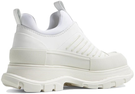 アレキサンダー・マックイーン レザーローカット "エッセンシャルホワイト" 758771WHYKJ9250 Shop アレキサンダー・マックイーン レザーローカット "エッセンシャルホワイト" 758771WHYKJ9250