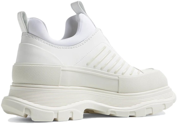 Alexander McQueen Sepatu Kulit Low-Top 'Essential White' 758771WHYKJ9250 Shop Alexander McQueen Sepatu Kulit Low-Top 'Essential White' 758771WHYKJ9250