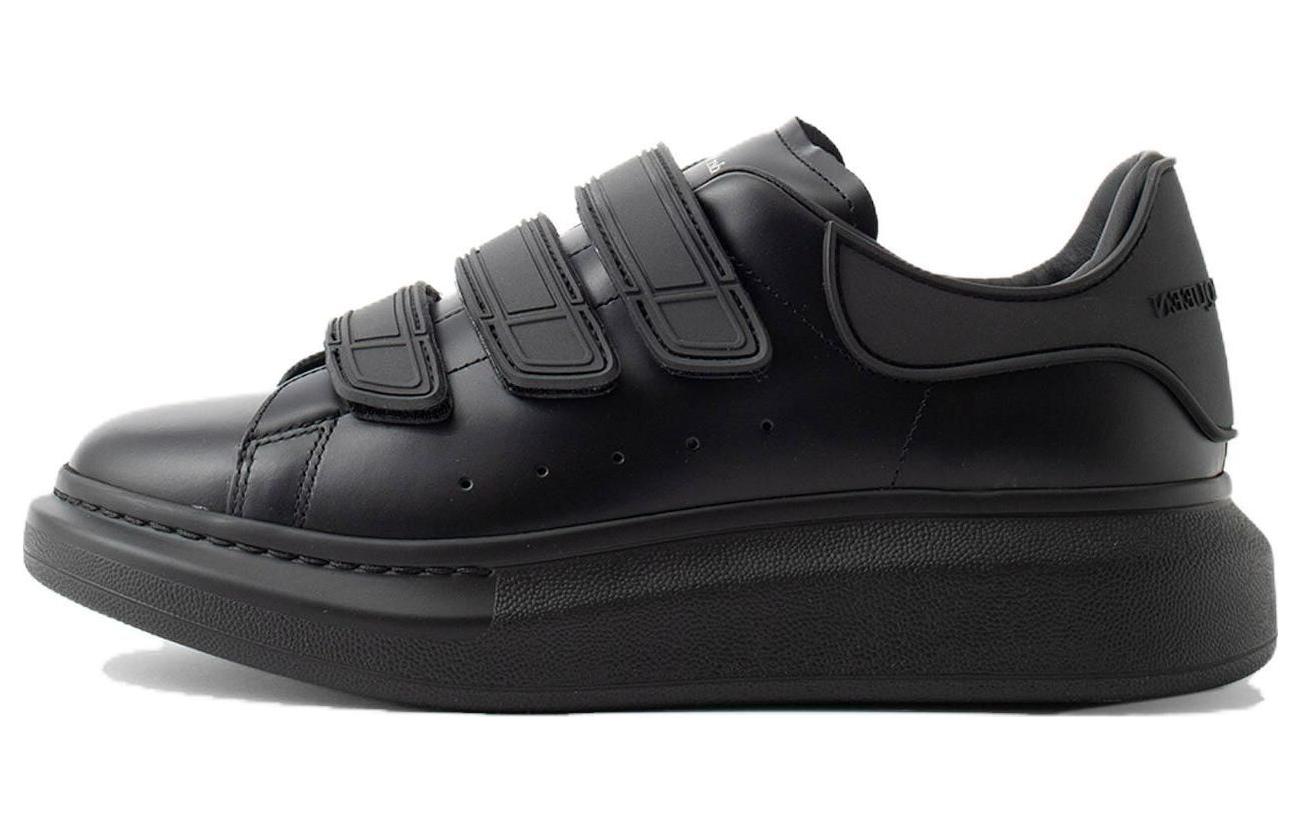 Alexander McQueen Leather Low-Top Sneaker 'Black' 750337WIDJK1000