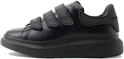 Alexander McQueen Leather Low-Top Sneaker 'Black' 750337WIDJK1000 Alexander McQueen Leather Low-Top Sneaker 'Black' 750337WIDJK1000