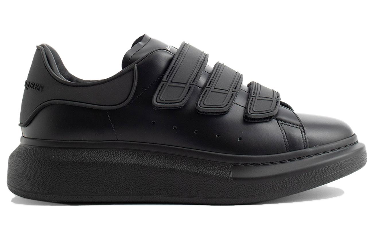 Order Alexander McQueen Leder Low-Top Sneaker ''Schwarz'' 750337WIDJK1000