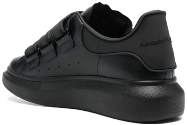 알렉산더 맥퀸 블랙 가죽 로우탑 스니커즈 750337WIDJK1000 Shop 알렉산더 맥퀸 블랙 가죽 로우탑 스니커즈 750337WIDJK1000