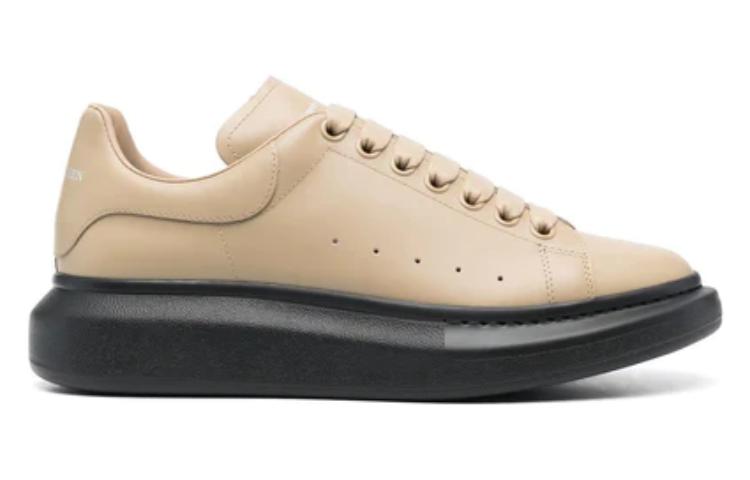 Order Sepatu Alexander McQueen Larry 'Beige Hitam' 727388WHTQ49787