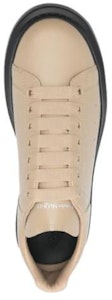 Sepatu Alexander McQueen Larry 'Beige Hitam' 727388WHTQ49787 Shop Sepatu Alexander McQueen Larry 'Beige Hitam' 727388WHTQ49787