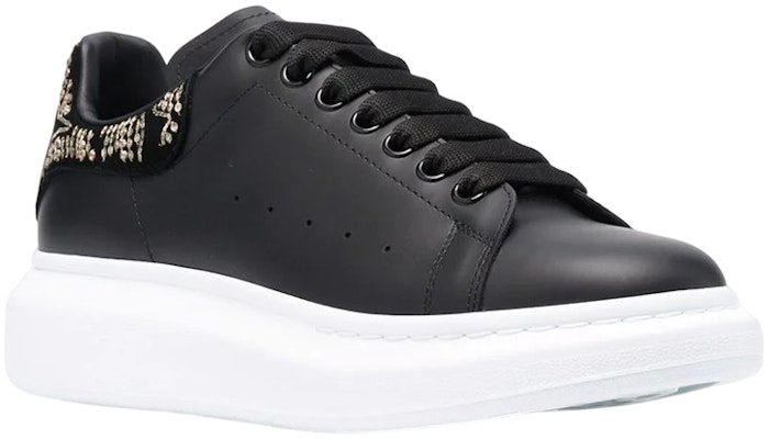Alexander McQueen Leather Low Top 'Black Fashion' 683674WIB931081 Order Alexander McQueen Leather Low Top 'Black Fashion' 683674WIB931081