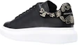 Shop Alexander McQueen Zapatillas de Cuero Bajas 'Moda Negra' 683674WIB931081
