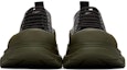 Lookbook Alexander McQueen Leather Low Top 'Black Green' 627225WHZ621447