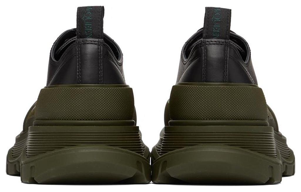 Purchase 알렉산더 맥퀸 블랙그린 로우탑 스니커즈 627225WHZ621447