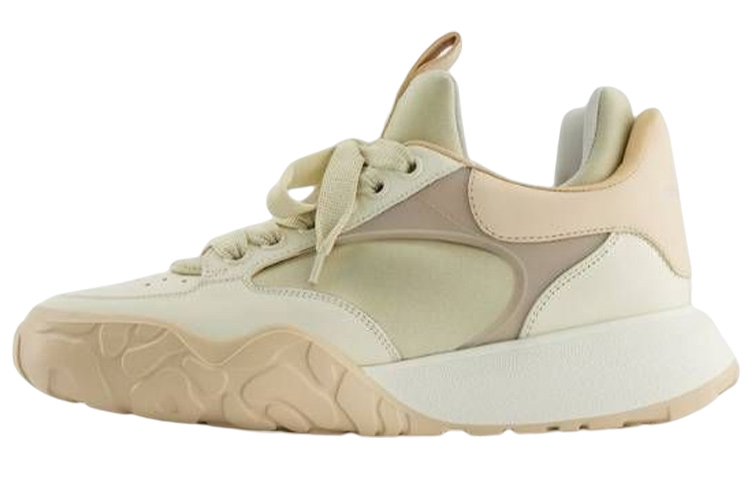 Alexander McQueen Leather Low Top 'Brown Fashion Strap' 721409WIBN28871