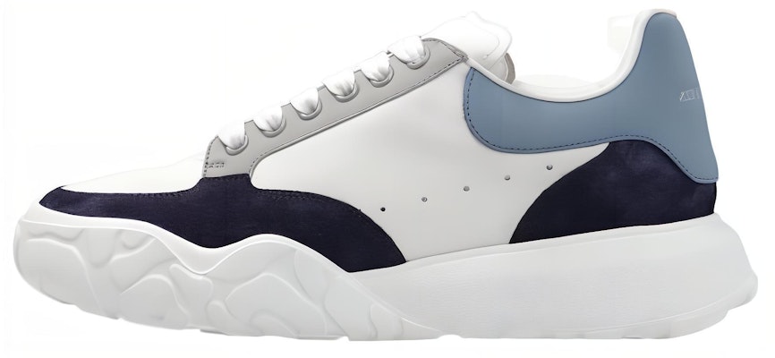 Alexander McQueen Leather Low Top 'Grey White' 705117WIAAX8910 Buy Alexander McQueen Leather Low Top 'Grey White' 705117WIAAX8910