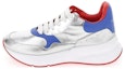 Buy Alexander McQueen Leather Low Top 'Silver Red' 552042WHUD18491