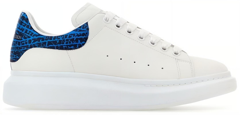 Alexander McQueen Leather Low Top 'White Blue' 777220WIE9N8756 Order Alexander McQueen Leather Low Top 'White Blue' 777220WIE9N8756