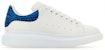 Alexander McQueen Leather Low Top 'White Blue' 777220WIE9N8756