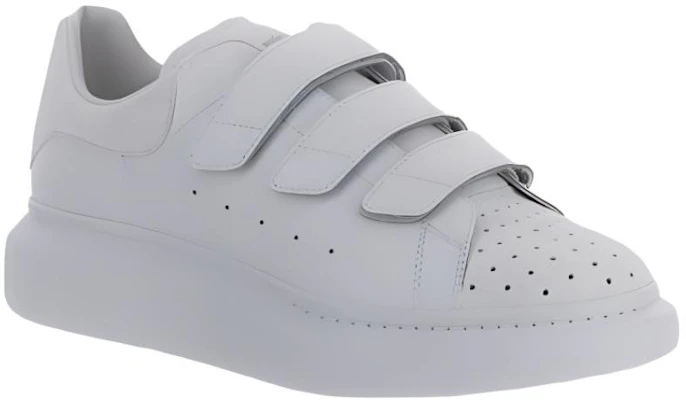 Alexander McQueen Leather Low Top Platform Sneakers 'White' 727399WICGY9000 Lookbook Alexander McQueen Leather Low Top Platform Sneakers 'White' 727399WICGY9000