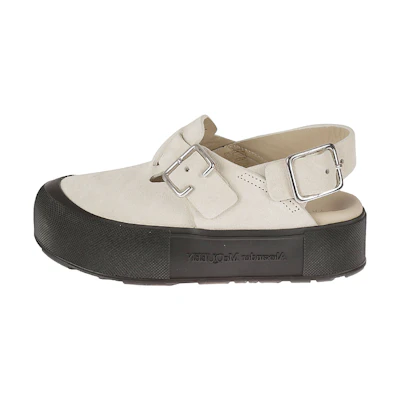 Alexander McQueen New Micmac Clog 'Beige Silver'