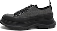 Buy Alexander McQueen Tread Slick Lace-Up 'Hitam Bertatahkan Paku Hiasan' 647182WHZ271069