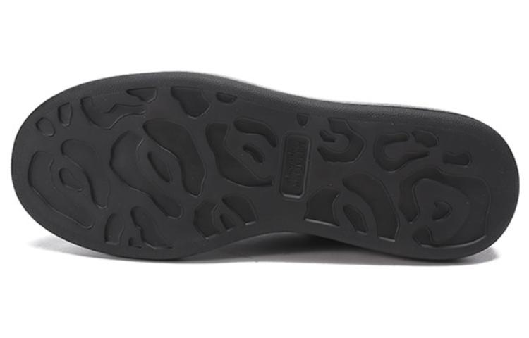 Alexander McQueen Leather Platform Sneaker 'Black Bronze' 圖 6