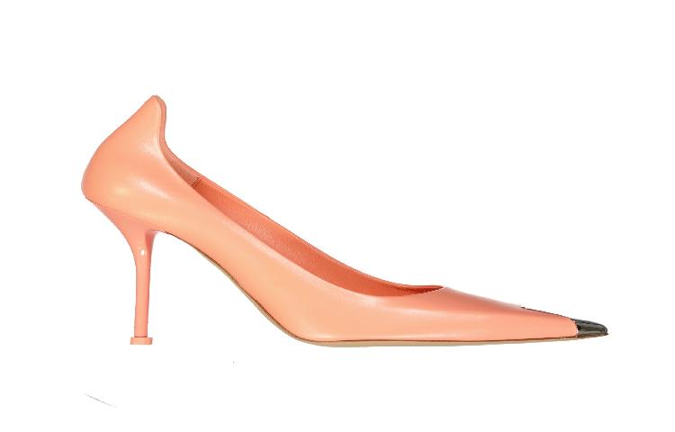 Alexander McQueen Leather Pumps 'Orange High Heels' 709996WHSWD7876Orange