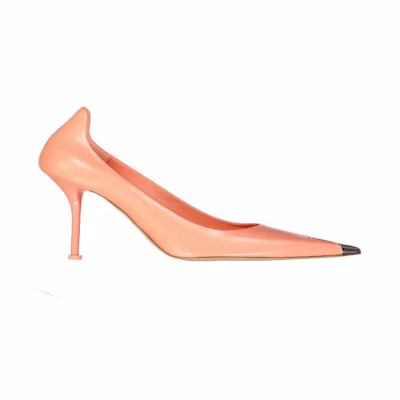 Alexander McQueen Leather Pumps 'Orange High Heels'