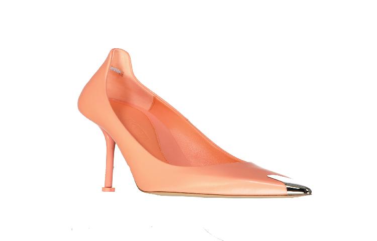 Alexander McQueen Leather Pumps 'Orange High Heels' 圖 2