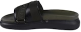 Buy Alexander McQueen Leather Round-Toe Slide 'Green Comfort' 663565W4QP13286
