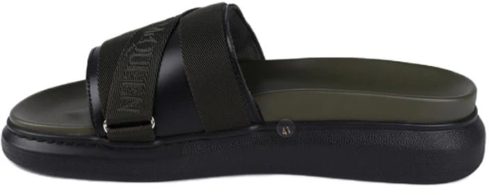 alexander-mc-queen-leather-round-toe-slide-green-comfort-663565-w4-qp-13286