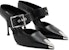 Alexander McQueen Slip-On Kulit 'Hitam' 757513WIEA11081