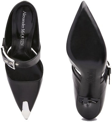 Alexander McQueen Leather Slip-On 'Black' 757513WIEA11081 Purchase Alexander McQueen Leather Slip-On 'Black' 757513WIEA11081