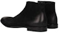 Alexander McQueen Kasut Kulit Tanpa Tali 'Hitam' 526257WHMV01000