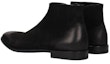 Lookbook Alexander McQueen Kasut Kulit Tanpa Tali 'Hitam' 526257WHMV01000