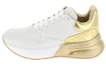 Buy Sneaker Alexander McQueen in Pelle ''Bianco Oro'' 552046WHT9G9075