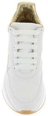 Sneaker Alexander McQueen in Pelle ''Bianco Oro'' 552046WHT9G9075 Shop Sneaker Alexander McQueen in Pelle ''Bianco Oro'' 552046WHT9G9075