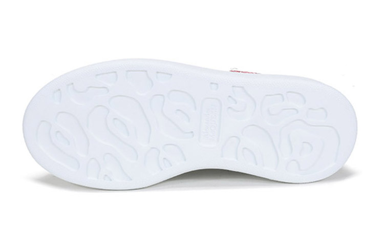 Alexander McQueen Leather Sneaker 'White Pink Tail' 圖 6