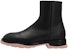 But Alexander McQueen Kulit Zip Boots 'Hitam' 682816WHFLF1438