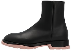 Alexander McQueen Leather Zip Boots 'Black' 682816WHFLF1438 Alexander McQueen Leather Zip Boots 'Black' 682816WHFLF1438